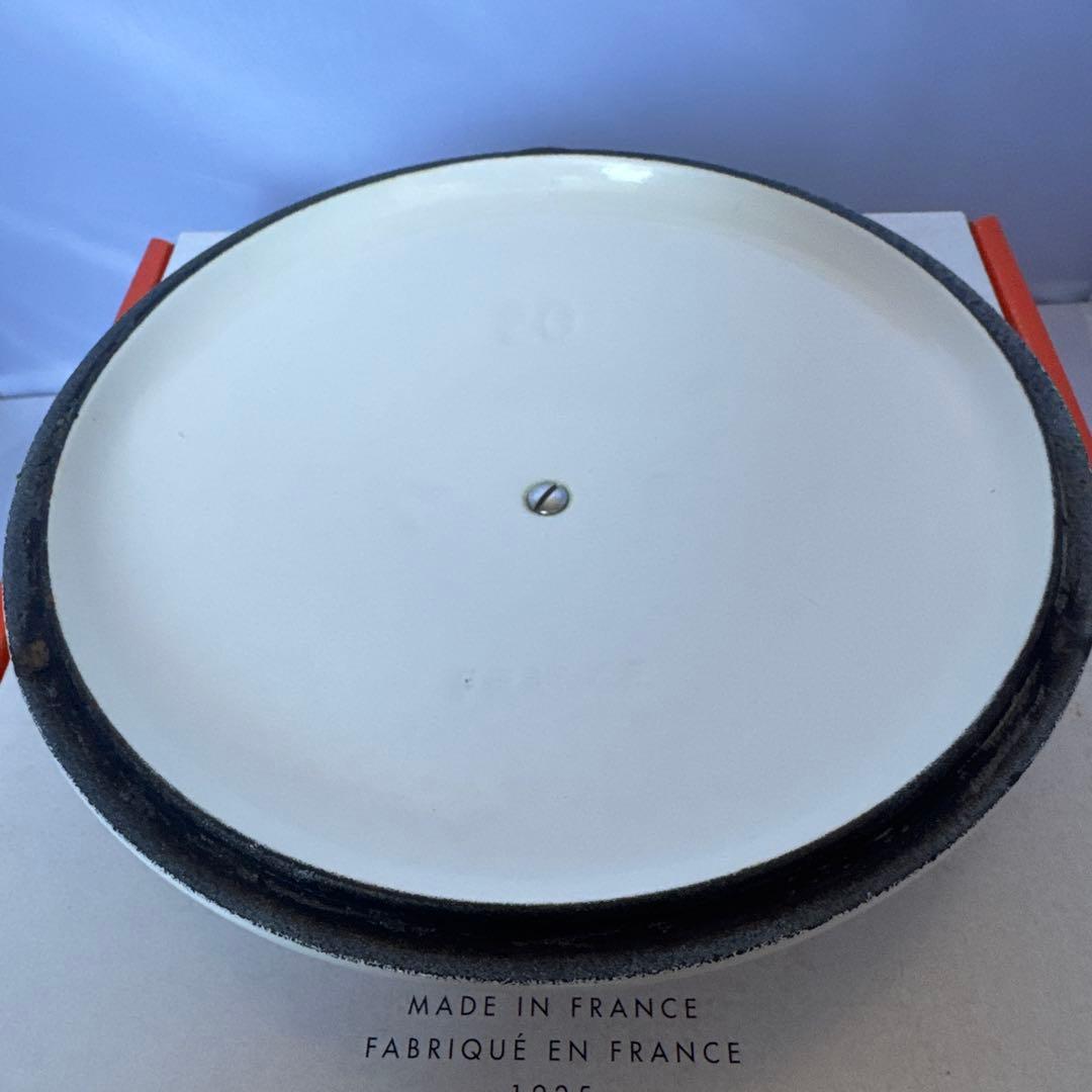 LE CREUSET ル・クルーゼ ココットロンド 20㎝ 白