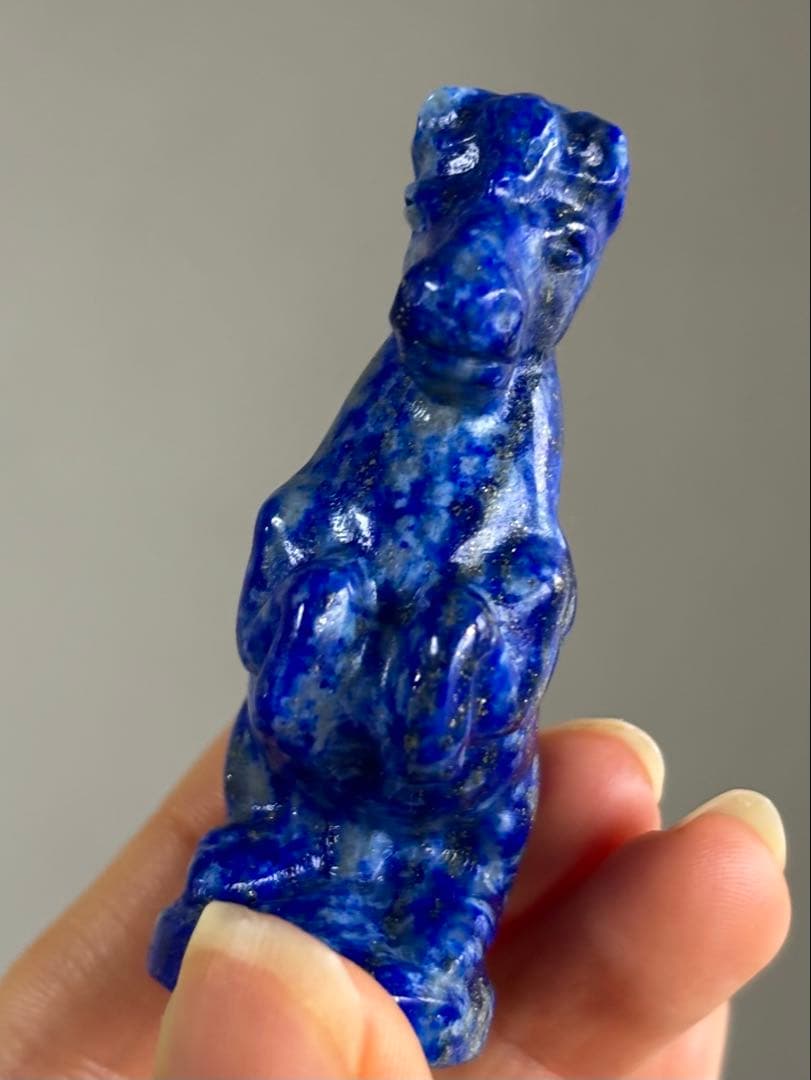 sufia様　高品質　ラピスラズリ　馬　ポニー　カービング