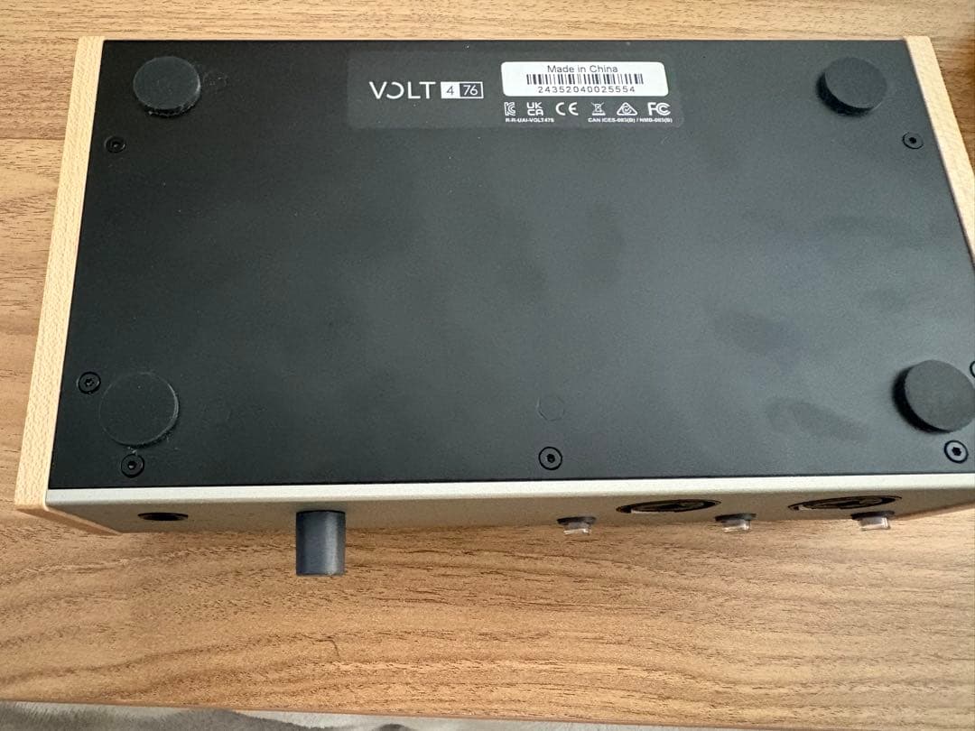 Universal Audio Volt 476 オーディオインターフェイス