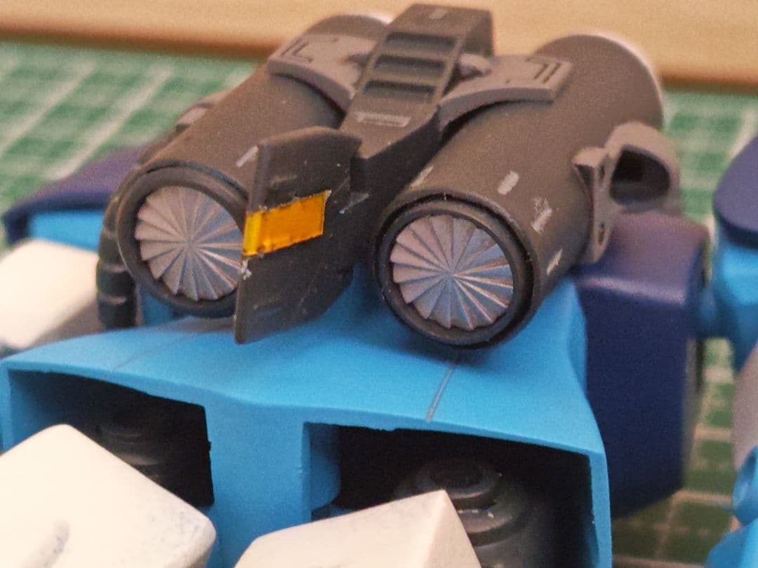 1/144 マリン・ハイザック（水中用ザク）改修 ティターンズ仕様 着色