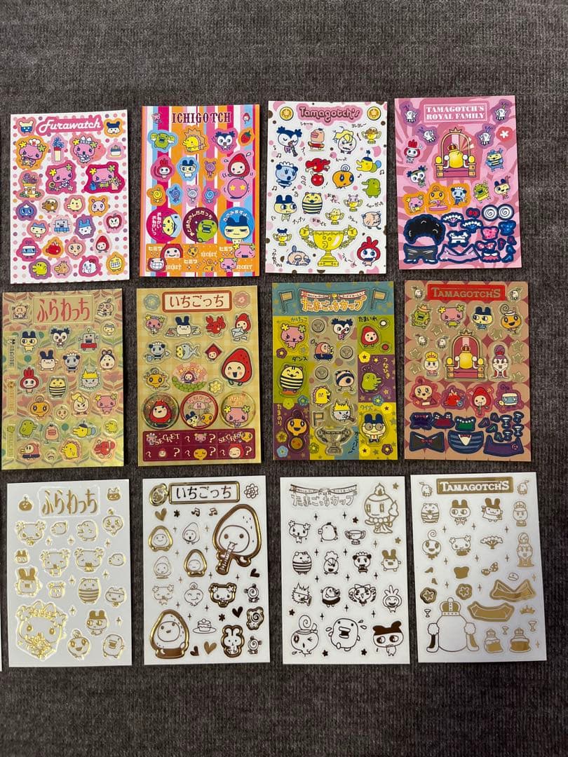 激レア たまごっち まめ本シールちょ〜 全8種コンプリート 平成レトロ