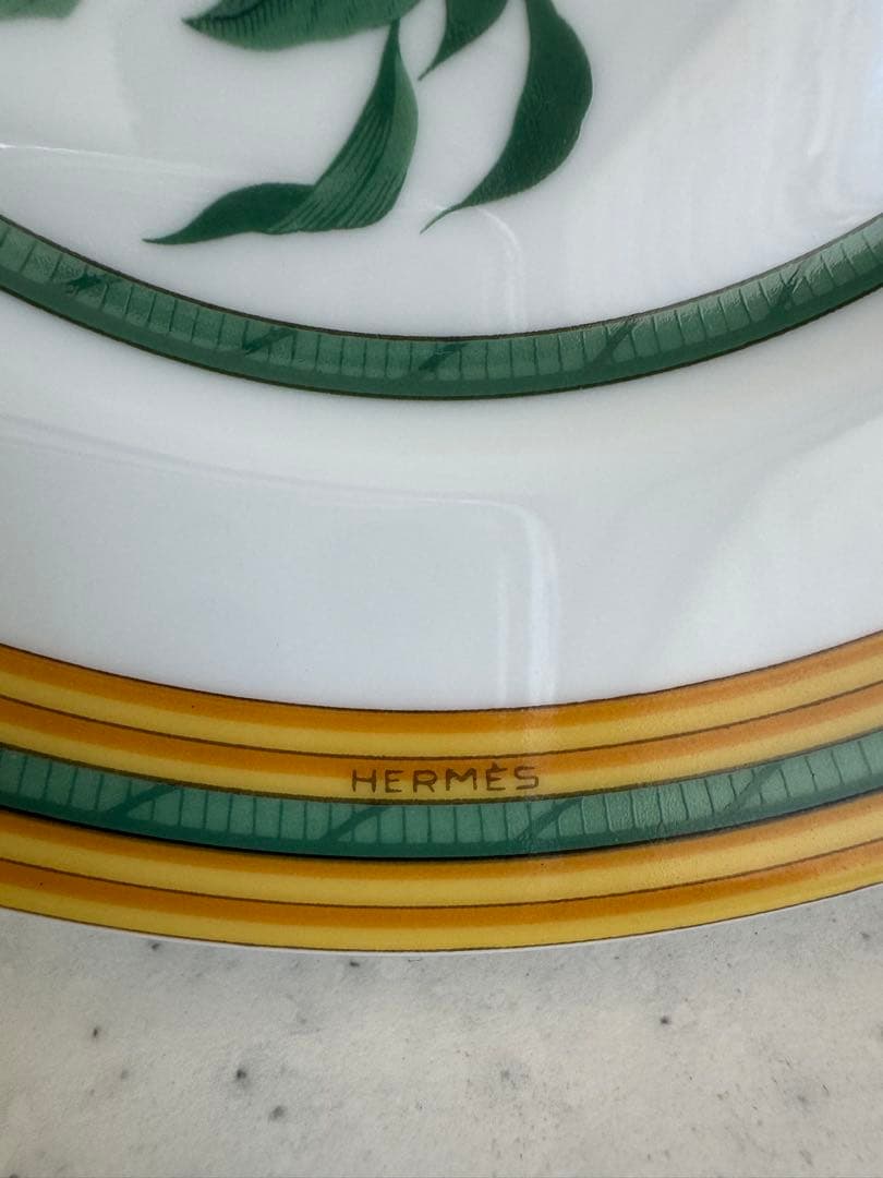 HERMES エルメス Toucan トゥカン プレート 19cm 鳥柄 未使用