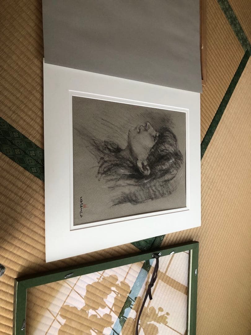 鑑定団 山岸正巳（安井曽太郎一番弟子）パステル画 絵画 真筆肉筆 直筆