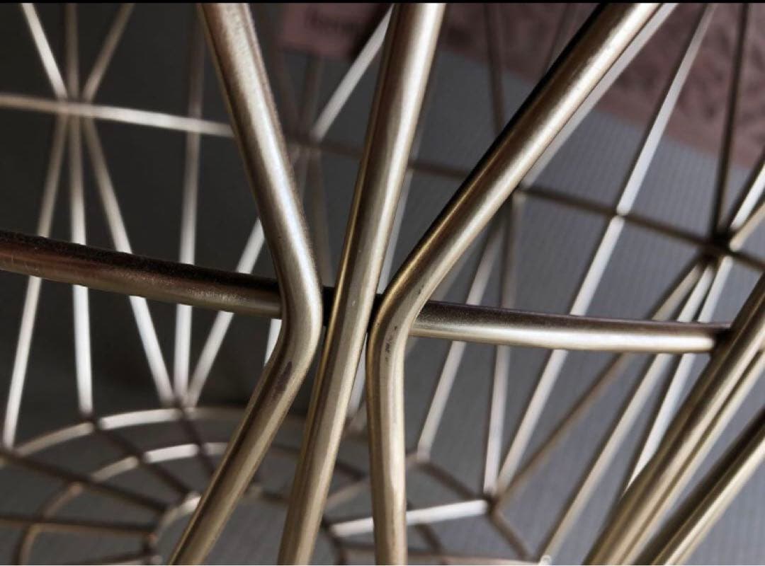 ferm LIVING ファームリビング ワイヤーバスケット S ブラス　真鍮