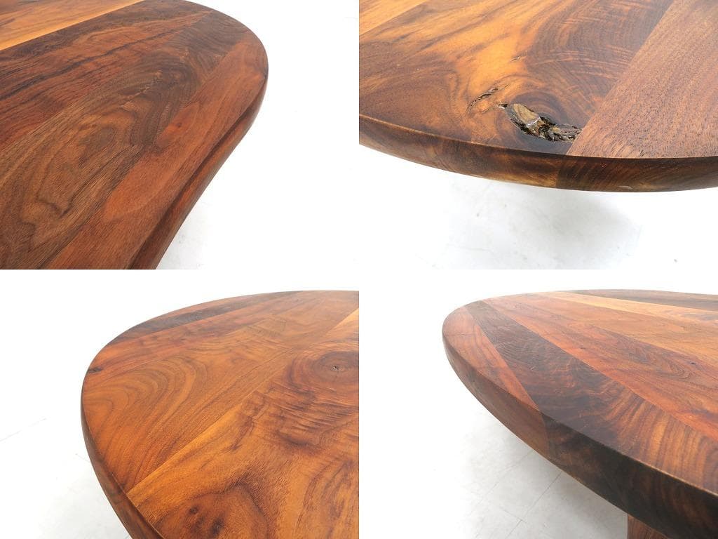 展示品　飛騨産業　キツツキ　ウォールナット　無垢材　コーヒーテーブル