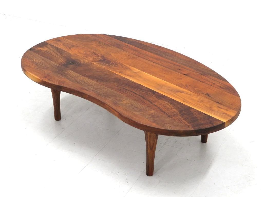 展示品　飛騨産業　キツツキ　ウォールナット　無垢材　コーヒーテーブル