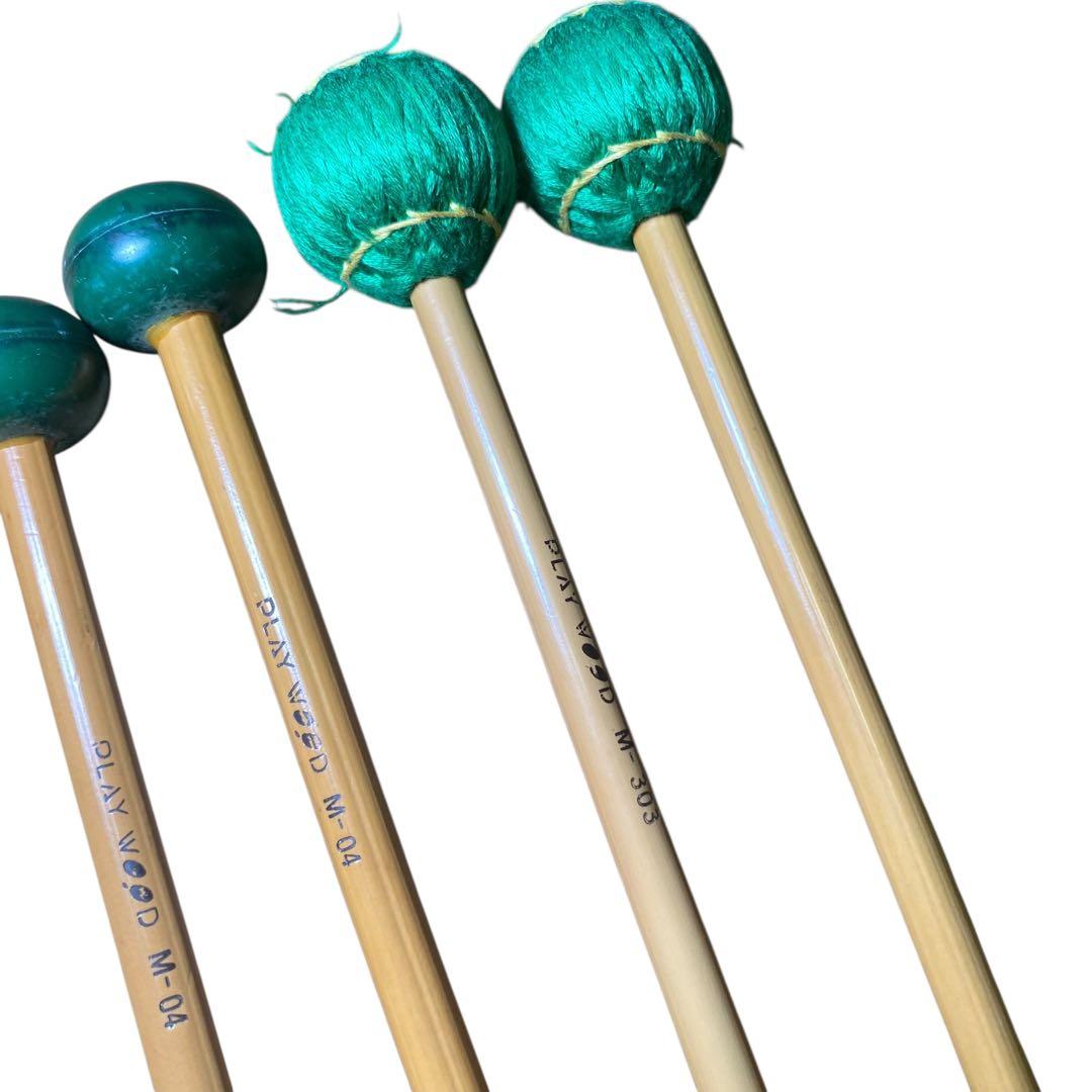 playwood M-203 M-04 M-303マリンバマレット まとめ8本