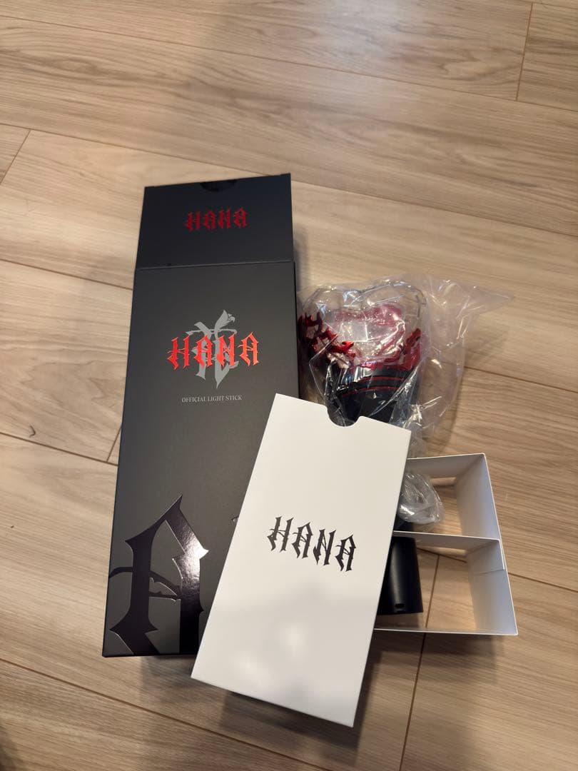 動作確認済】HANA OFFICIAL LIGHT STICK ペンライト - メルカリ