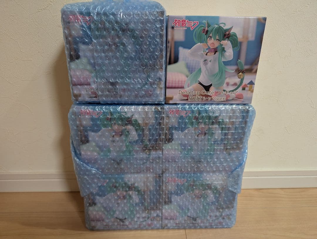 初音ミク Desktop Cute フィギュア 猫耳Tシャツ