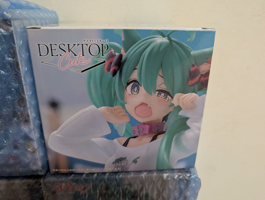 初音ミク Desktop Cute フィギュア 猫耳Tシャツ