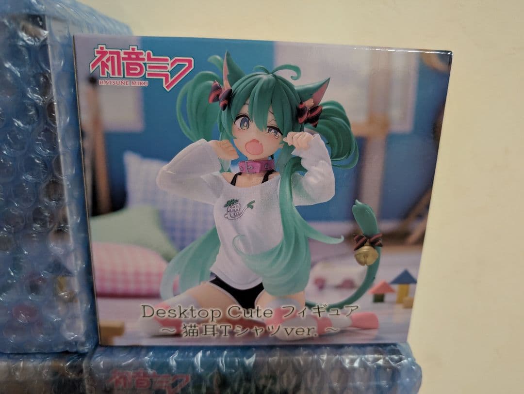 初音ミク Desktop Cute フィギュア 猫耳Tシャツ