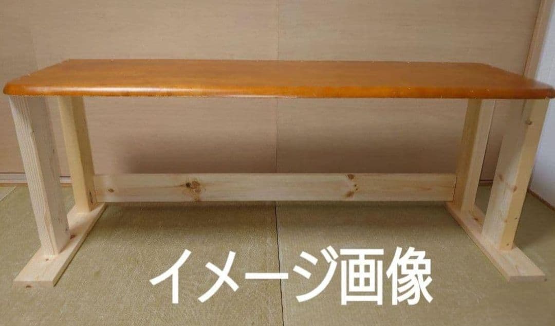 其の41】中古テーブルを加工するパチスロ実機を2台置く台（シンプル