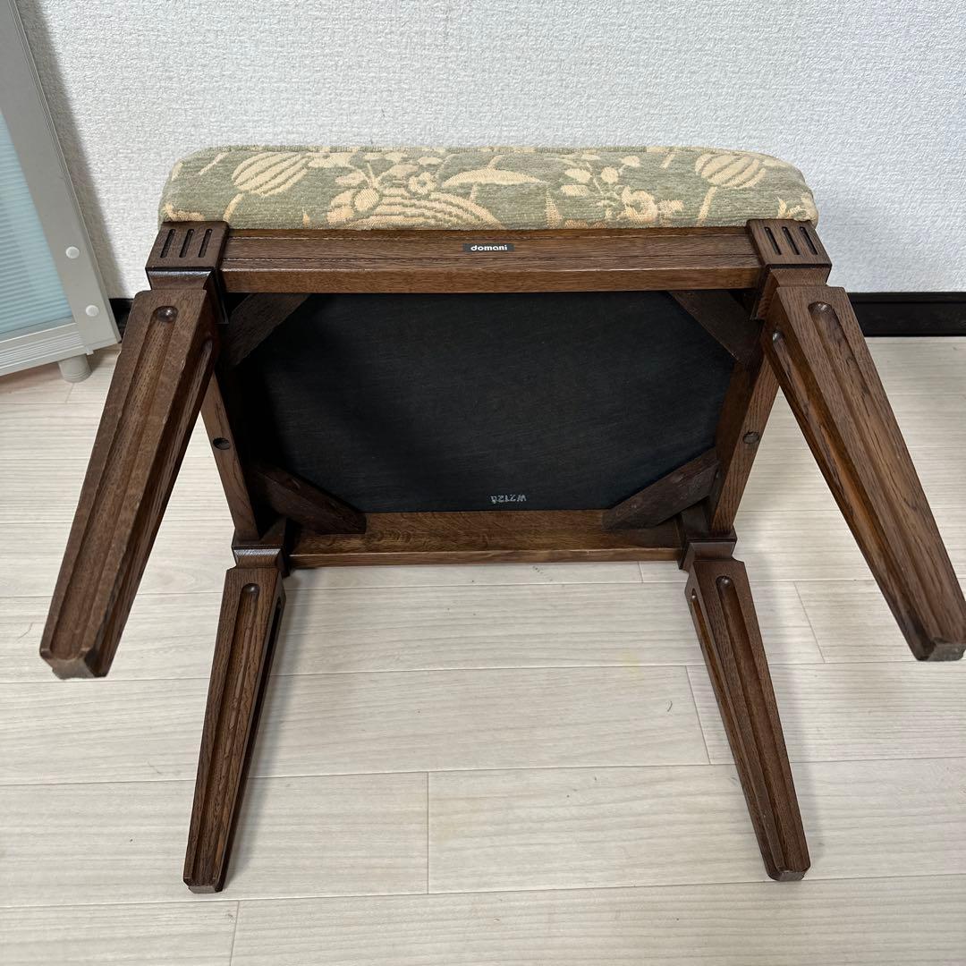 カリモクドマーニ クイーンズライフ 最高級スツール オットマン 国産家具 i1※