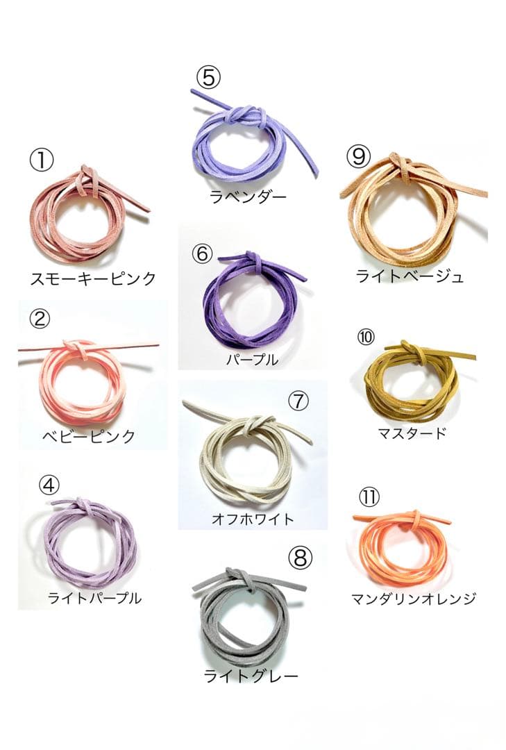 A26-073 レジンネックレス(かすみ草)トロピカル④Premium