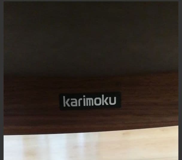 カリモク ザ・ファースト オットマンS ダークネイビー