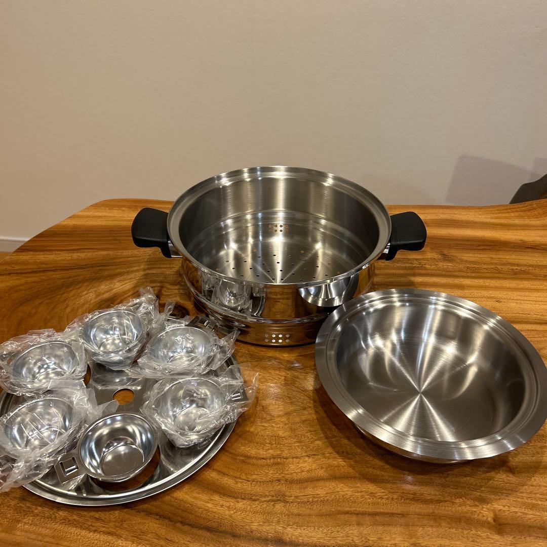 新品未使用】アムウェイ 6リットル シチューパン・スチーマー・万能