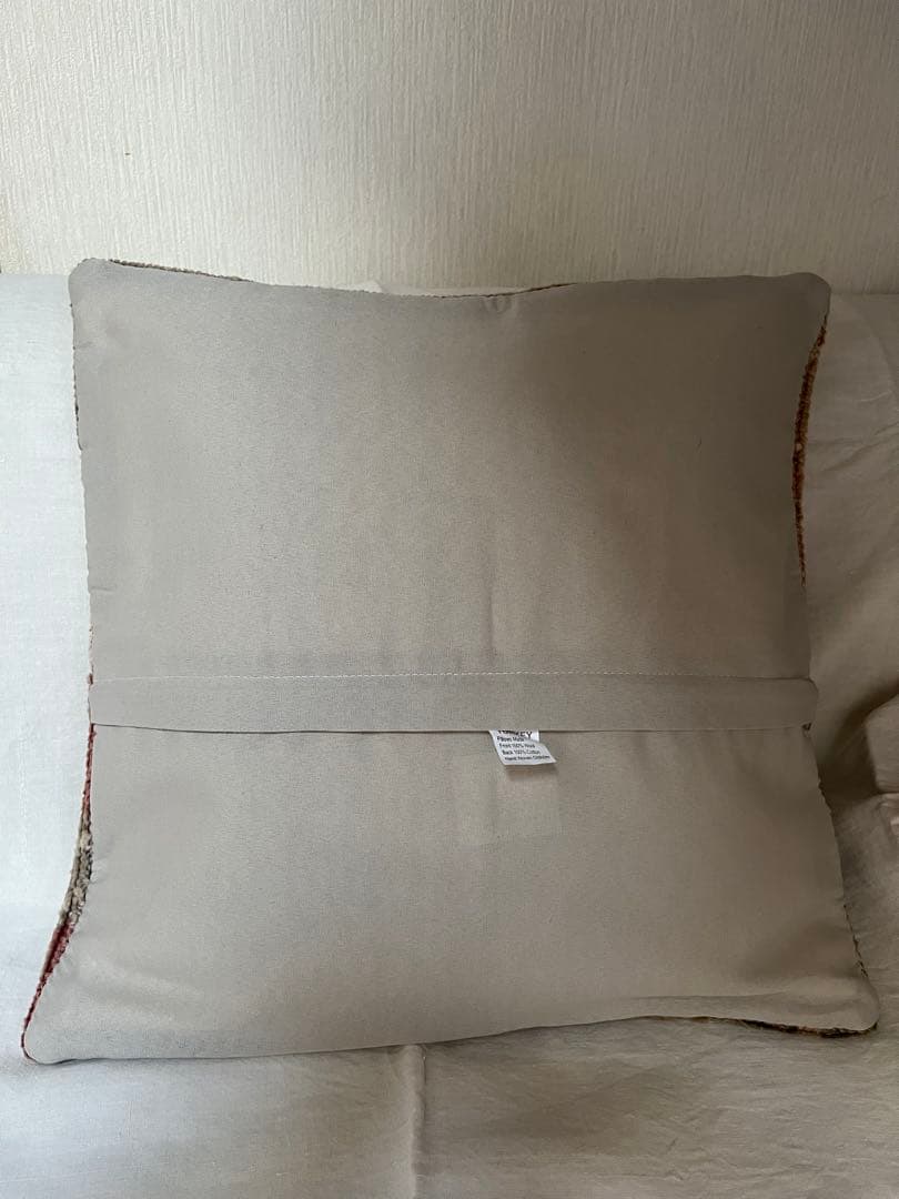 ビンテージラグ　パッチワーク　クッションカバーB 45×45 アンティーク