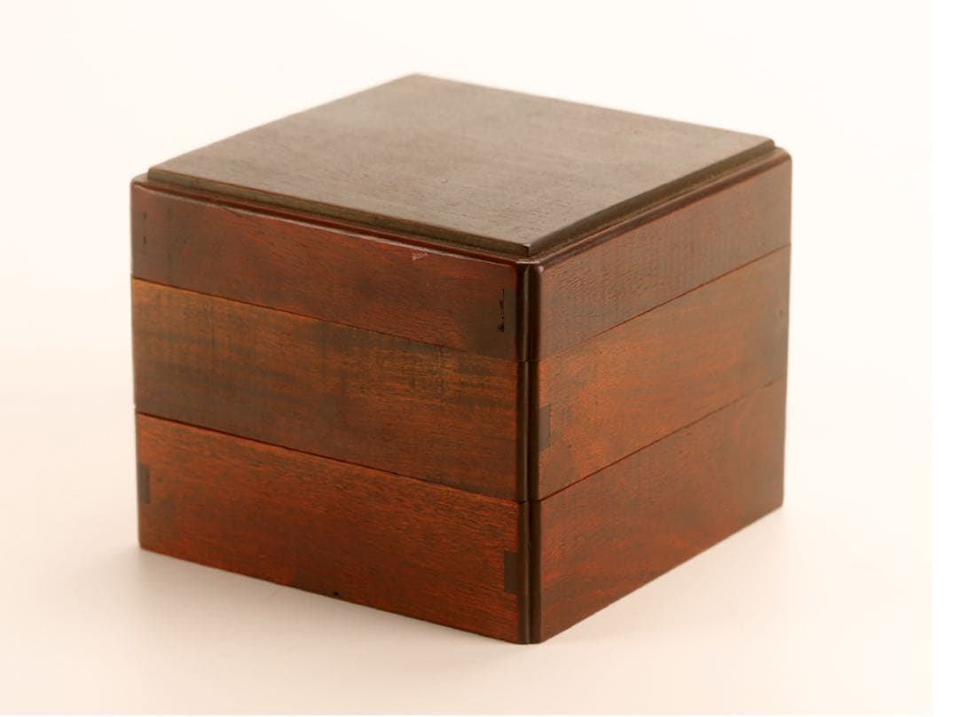 【激レア】唐木造 二段重箱