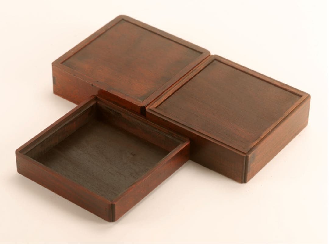 【激レア】唐木造 二段重箱
