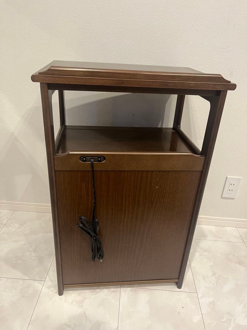 【美品】カリモク家具 レンジ台 キャビネット キッチン収納 高級家具