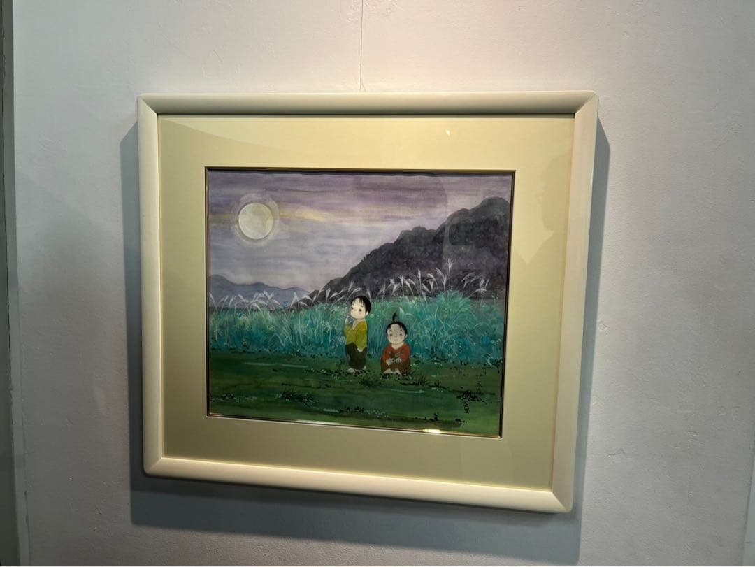 開田風童　水彩画