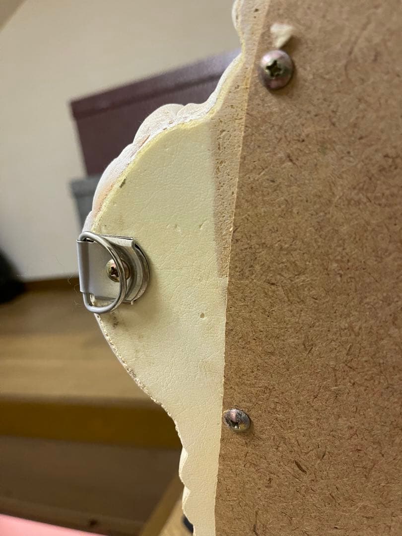 【期間限定値下げ⭐︎12/23迄】壁掛け　鏡　アンティーク　レトロ　花　ゴールド