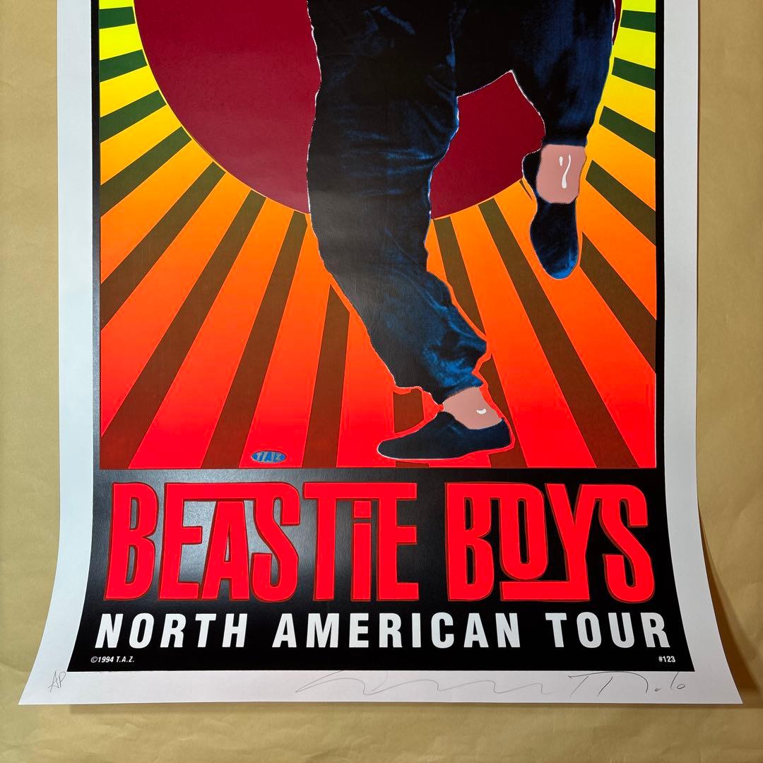 TAZ タズ　BEASTIE BOYS シルクスクリーンポスター