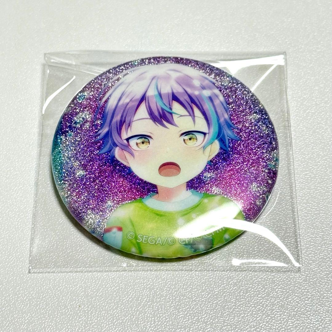 プロセカ 神代類 グリッター缶バッジ - メルカリ