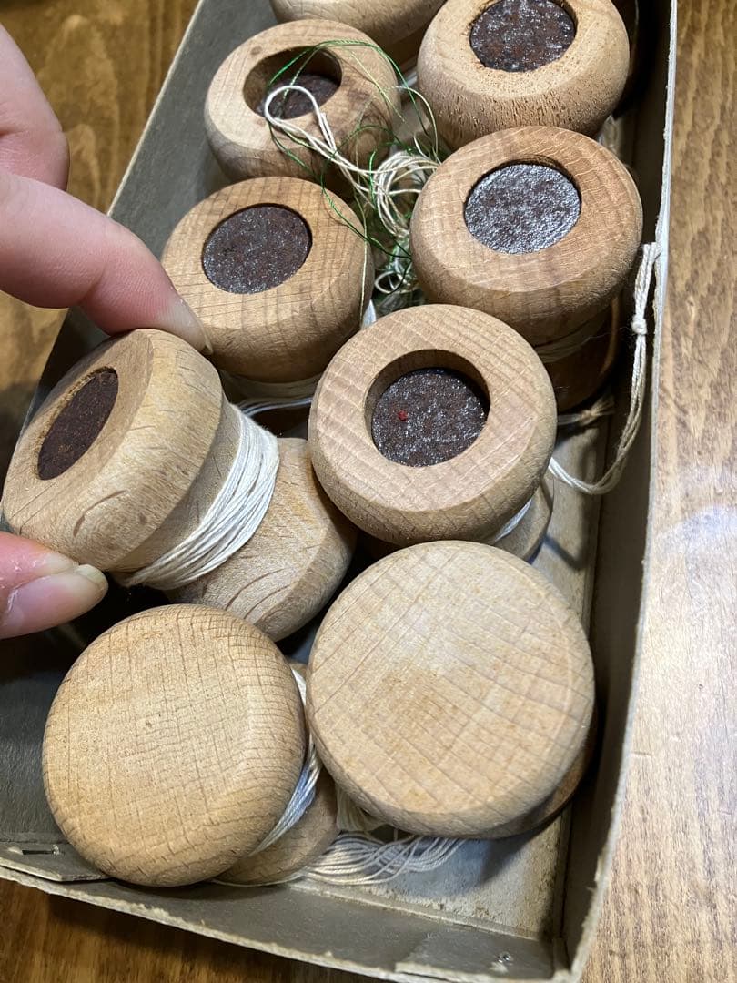 組紐台　角台　組紐キット　組紐器具　組玉　昭和　レトロ