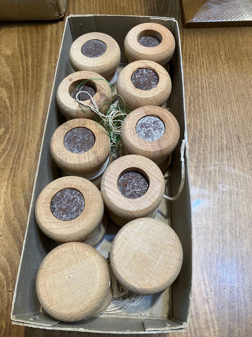 組紐台　角台　組紐キット　組紐器具　組玉　昭和　レトロ