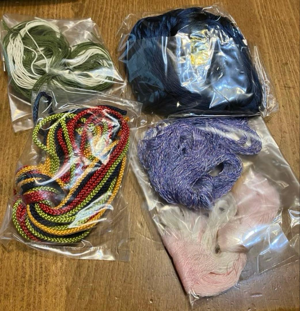 組紐台　角台　組紐キット　組紐器具　組玉　昭和　レトロ