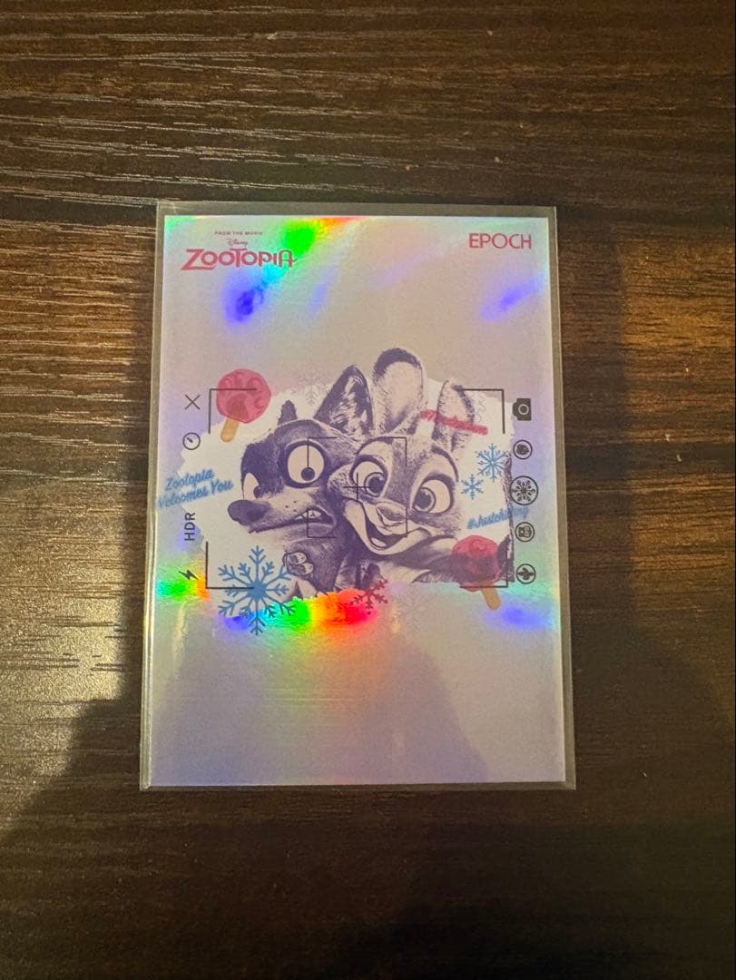ズートピア 2025 EPOCH コレクションカード - メルカリ