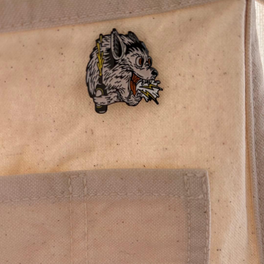 ワークエプロン （UTO） SHE WOLF DINERバッジ付