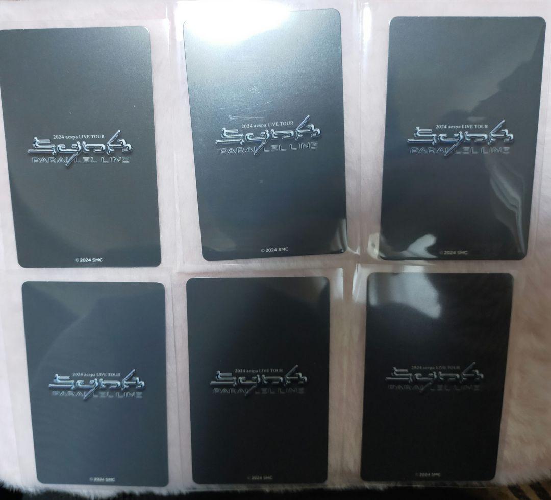 aespa ウィンター SYNK parallel LINE トレカ6点セット - メルカリ