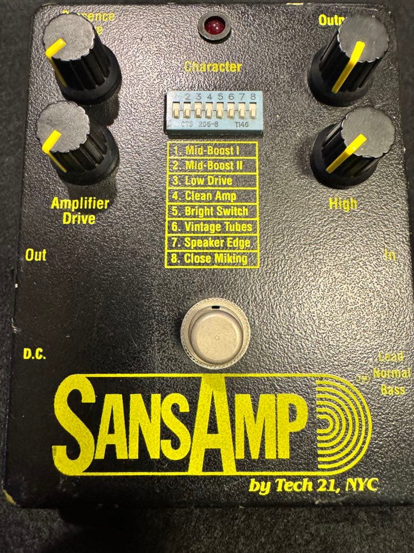 Tech21 SansAmp Classic初期型