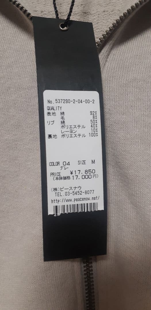 有村竜太朗GADGETGROWパーカー&ネックレスポストカード付き