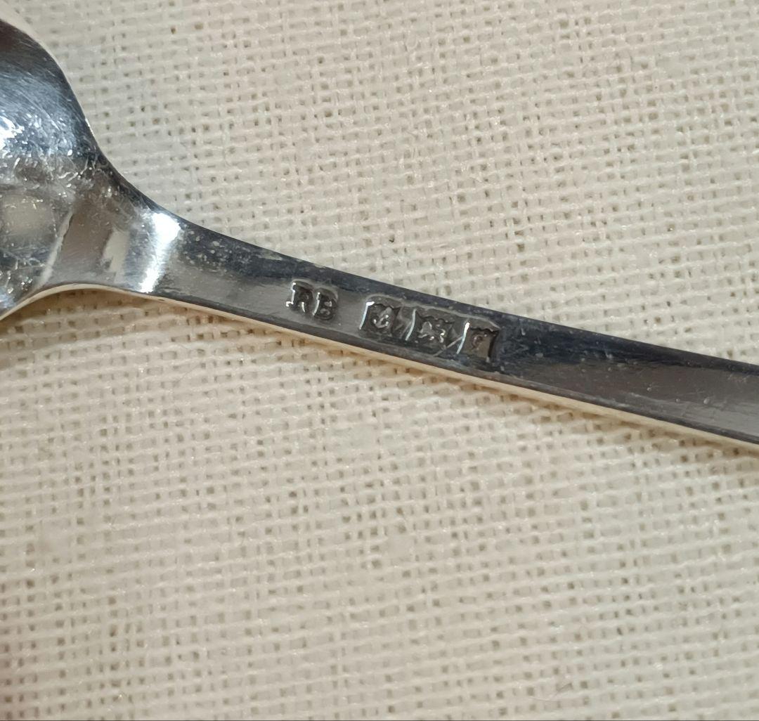 シルバー925　英国 スターリングシルバー スプーン2本セット　スーベニア