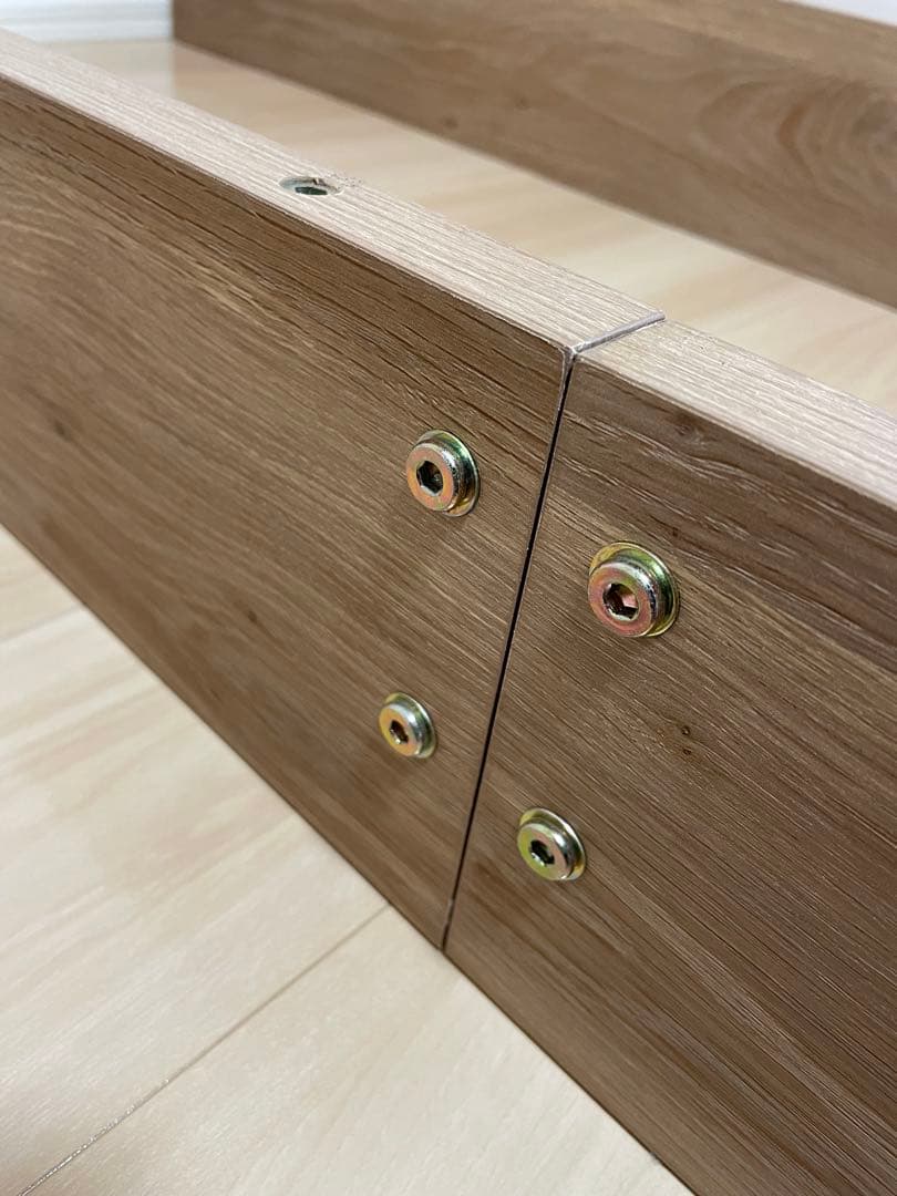 __hartt__ 　LOWYA 木目調ローベッド フレーム