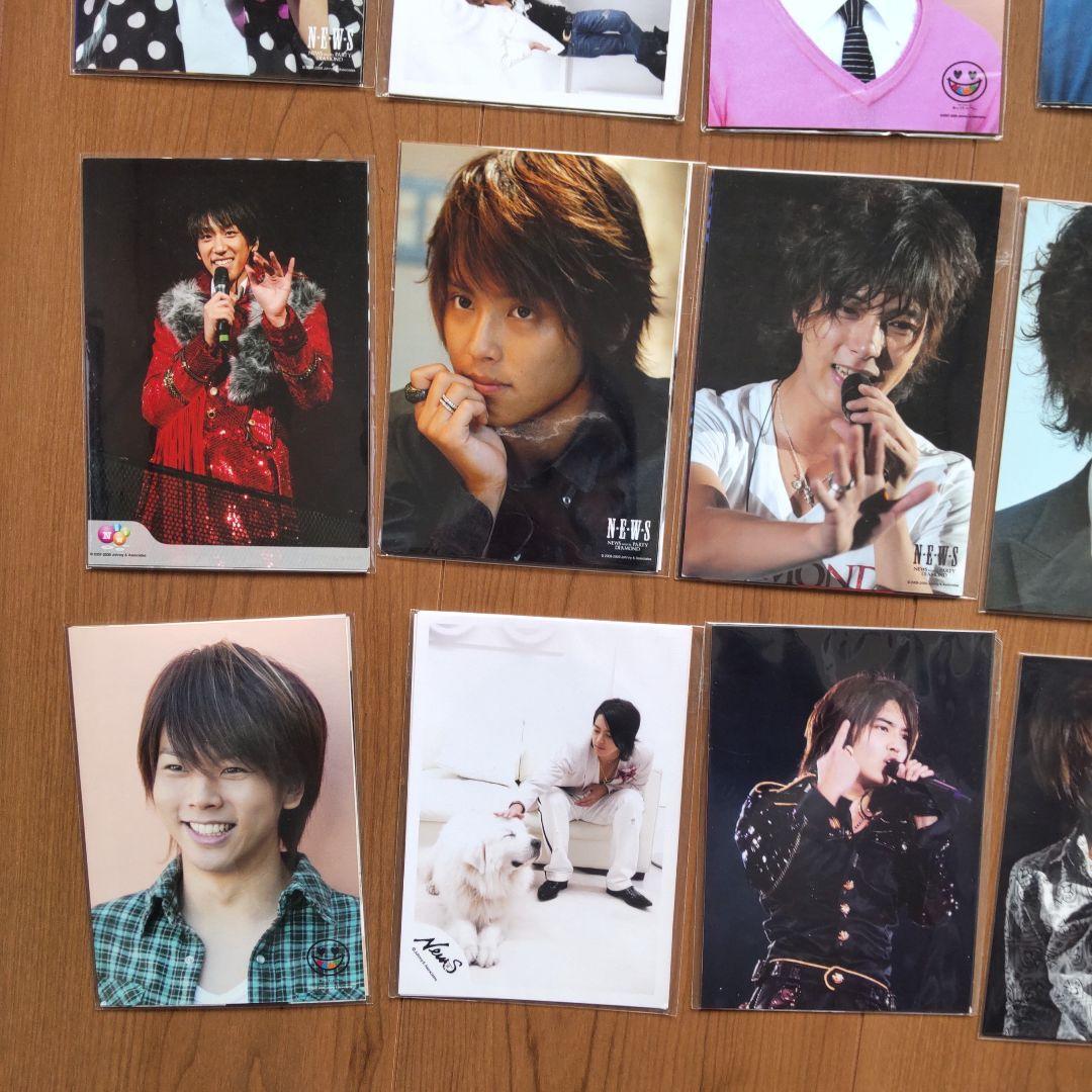 NEWS 小山慶一郎 増田貴久 加藤シゲアキ 手越祐也 公式写真 まとめ売り