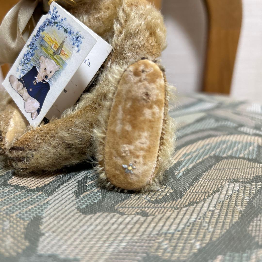 フォーゲットミーノットベア リズさん アーティストベア テディベア