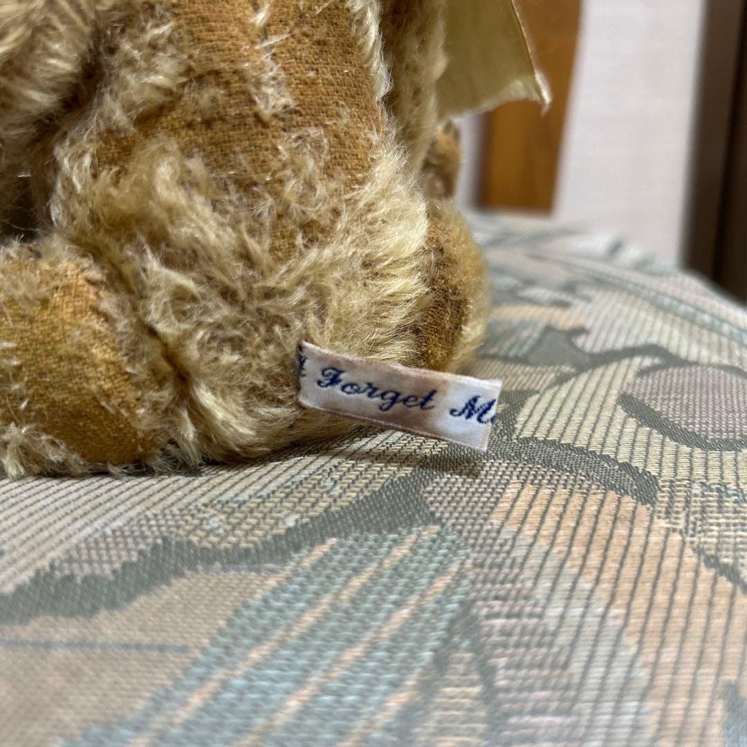 フォーゲットミーノットベア リズさん アーティストベア テディベア