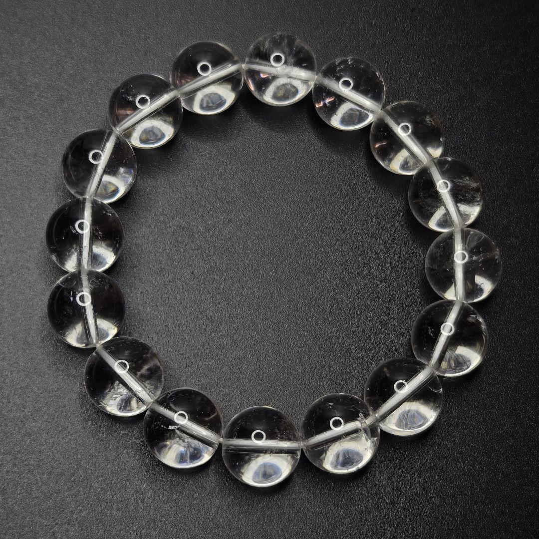 最高品質　超希少　12mm カイラス産ヒマラヤ水晶　ブレスレット　パワーストーン
