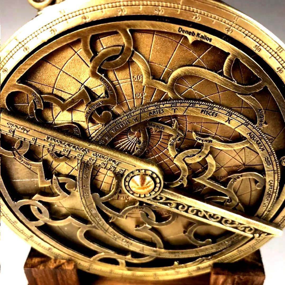 先着1名様 アストロラーベ φ10cm 古代天文機器 スペイン製 即発送可能