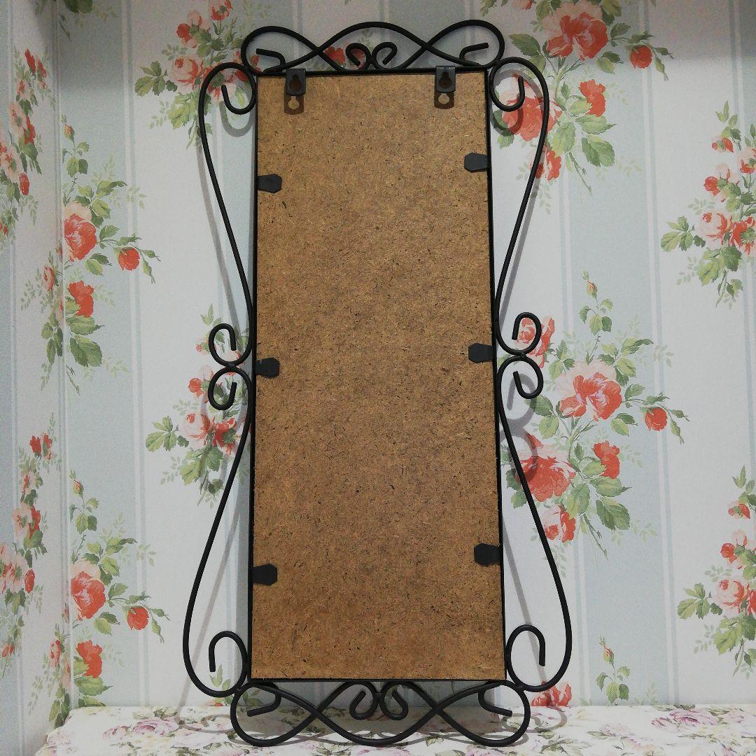 ウォールミラー 鉄製フレーム