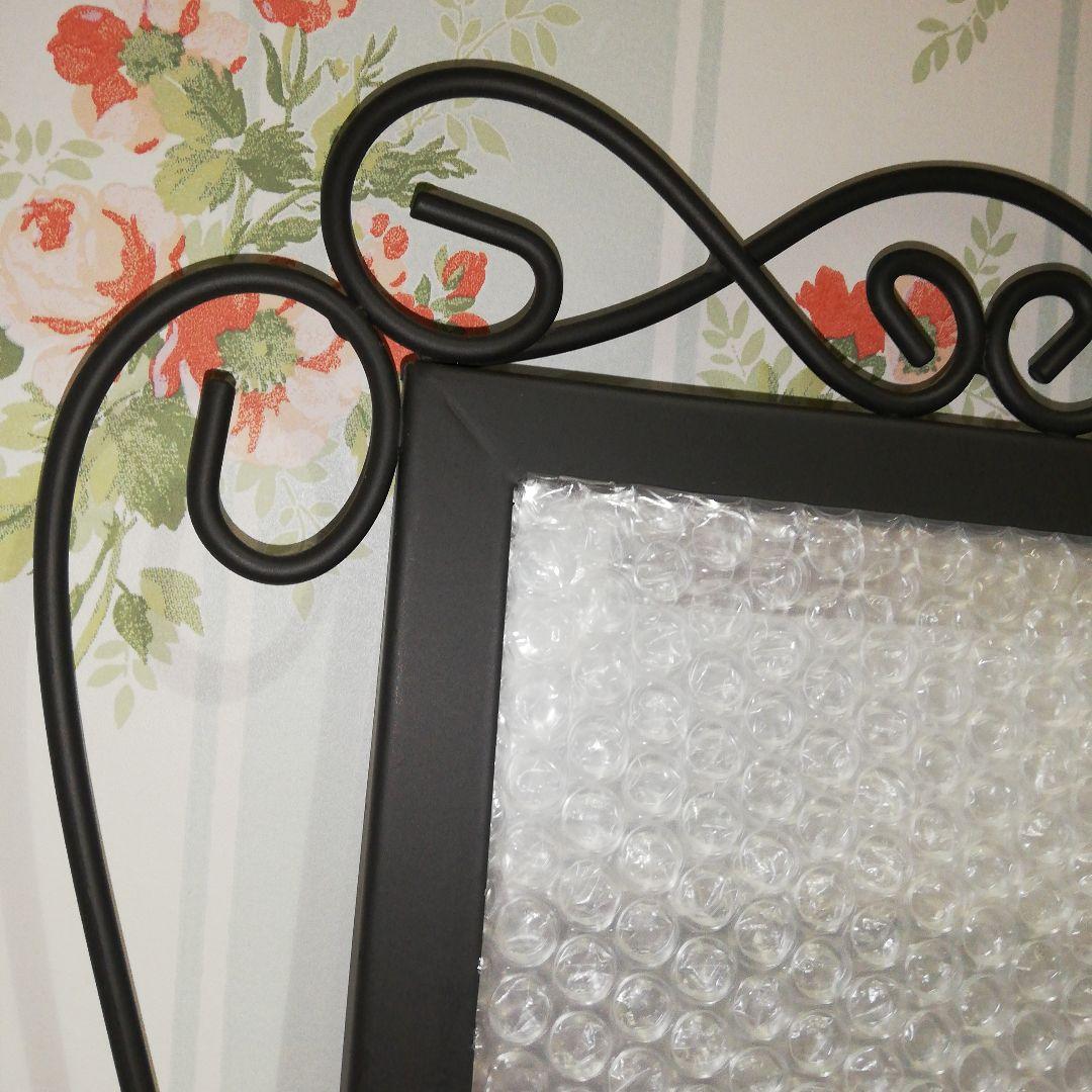 ウォールミラー 鉄製フレーム