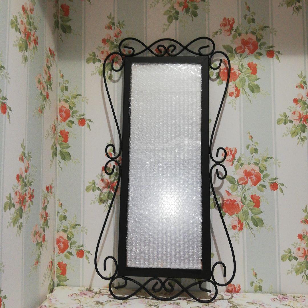 ウォールミラー 鉄製フレーム