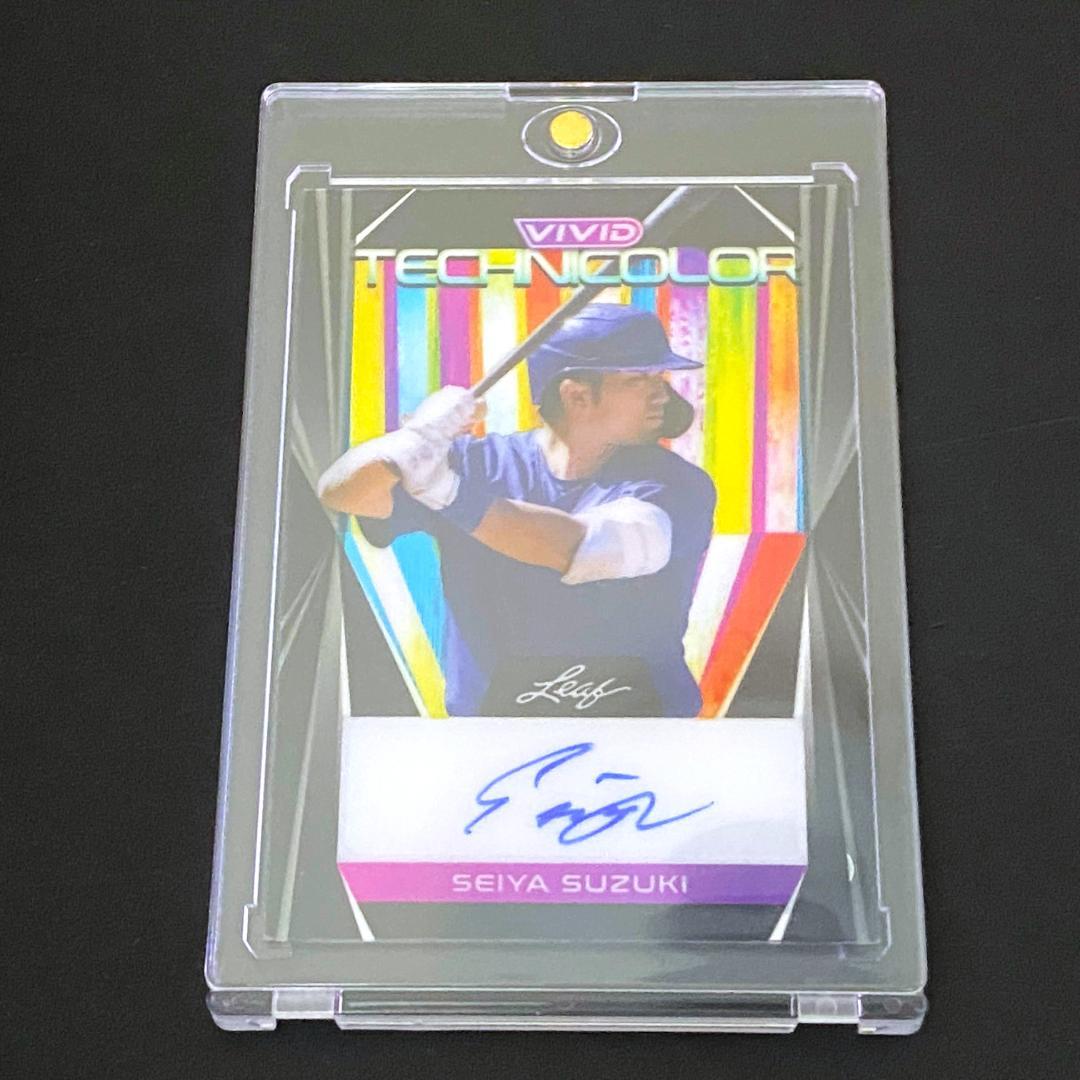 世界で1枚】鈴木誠也☆MLBシカゴ・カブス☆直筆サインカード - メルカリ