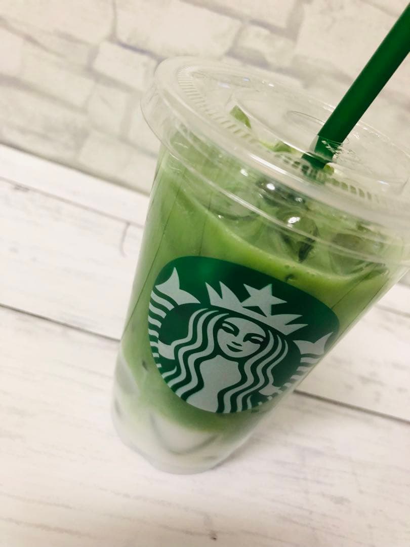 食品サンプル　スターバックスラテ　抹茶ラテ　セット