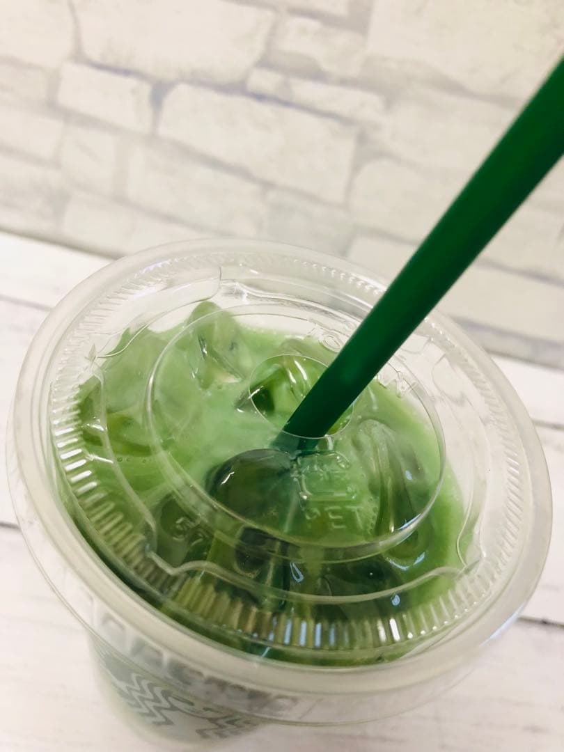 食品サンプル　スターバックスラテ　抹茶ラテ　セット