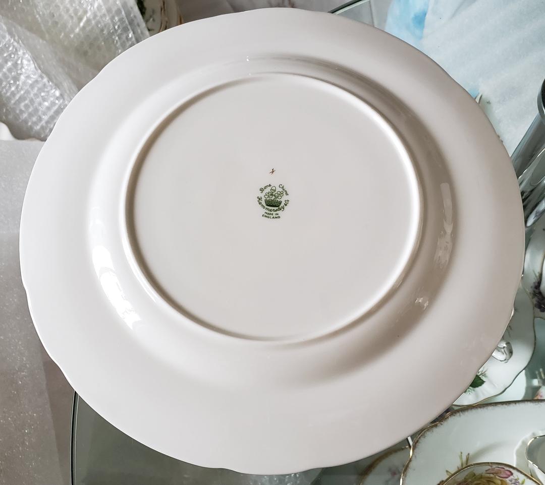 ハマースレイ B すずらん ディナープレート アンダープレート